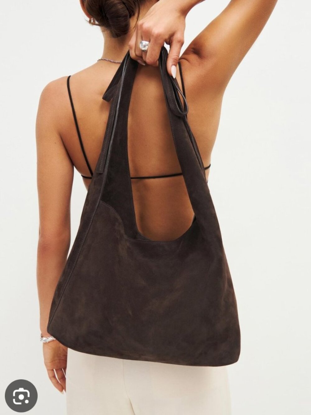 Reformation Suede Hobo "EUC"